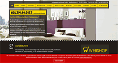 Desktop Screenshot of holzparadies-moehlin.ch